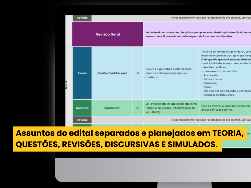 como estudar para concurso públicos, cronograma para concursos públicos